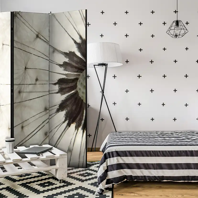 Rumsavdelare Arkiio White Dandelion 135x172 cm
