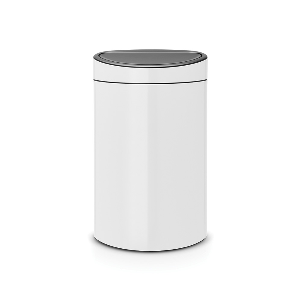 Touch Bin New 40L Vit Färg: Vit