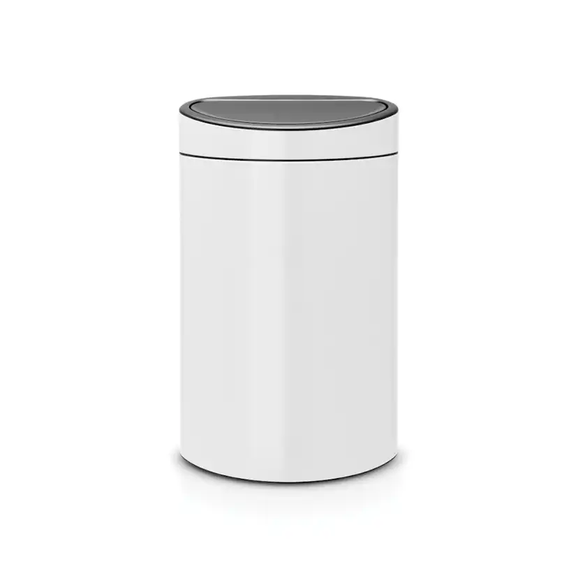 Touch Bin New 40L Vit Färg: Vit