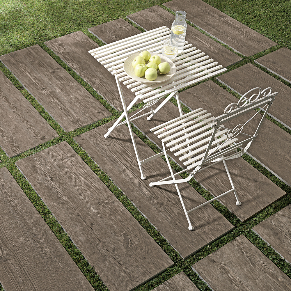 Uteklinker Pronto Klinkerdäck Trentino Moro 40x120 cm