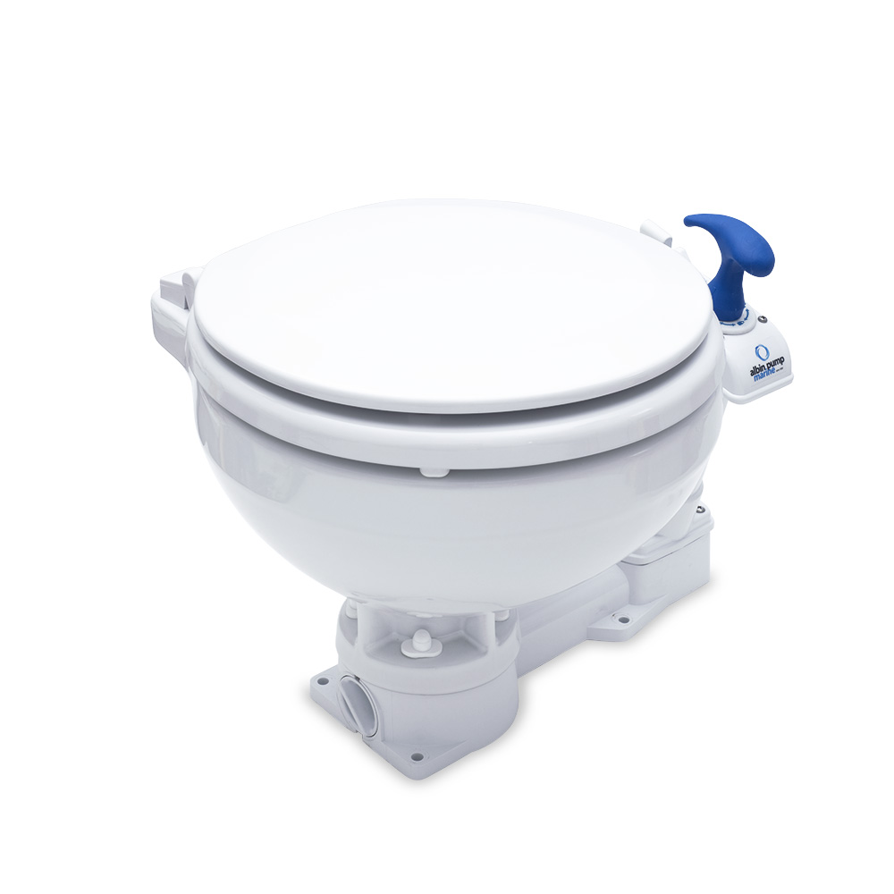 Marin Toalett Albin Group Marine Manuell Compact