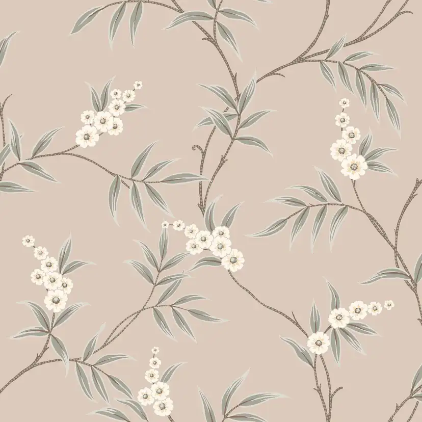 Tapet Boråstapeter Floral Tree 7764