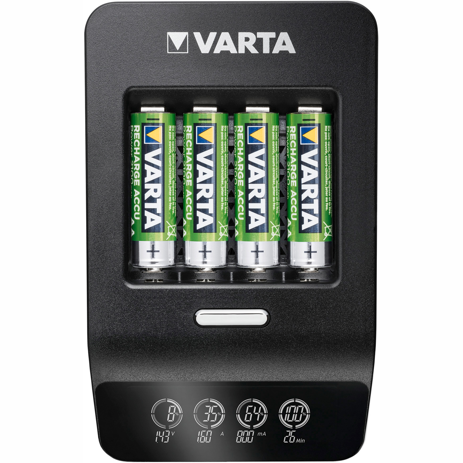 Laddare VARTA LCD Ultra Fast Charger AA/AAA