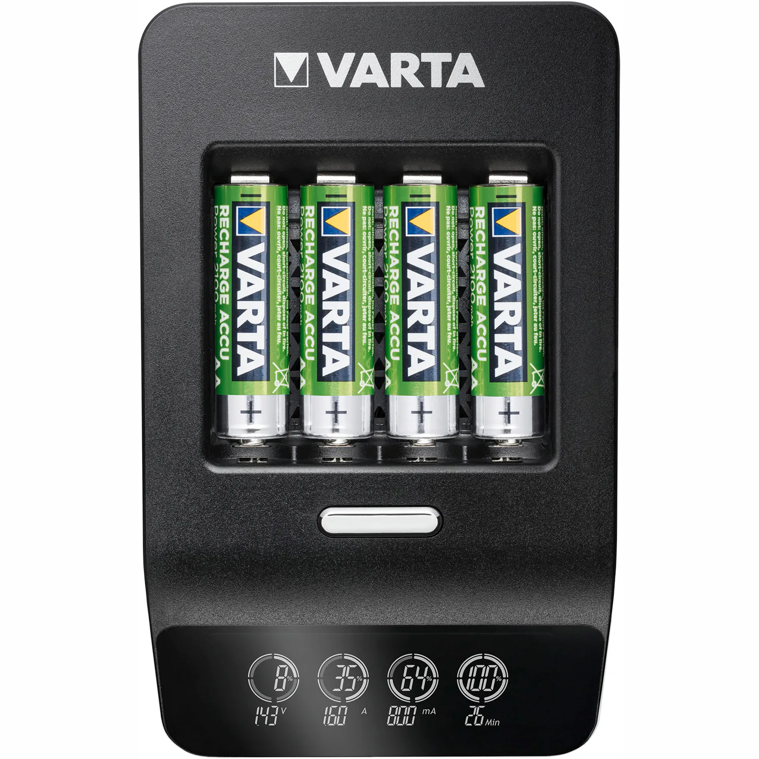 Laddare VARTA LCD Ultra Fast Charger AA/AAA