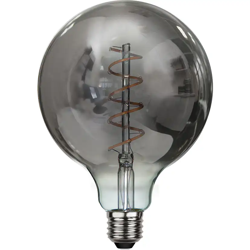 LED-lampa Star Trading E27 G125 Decoled Spiral Smoke Dimbar 2W