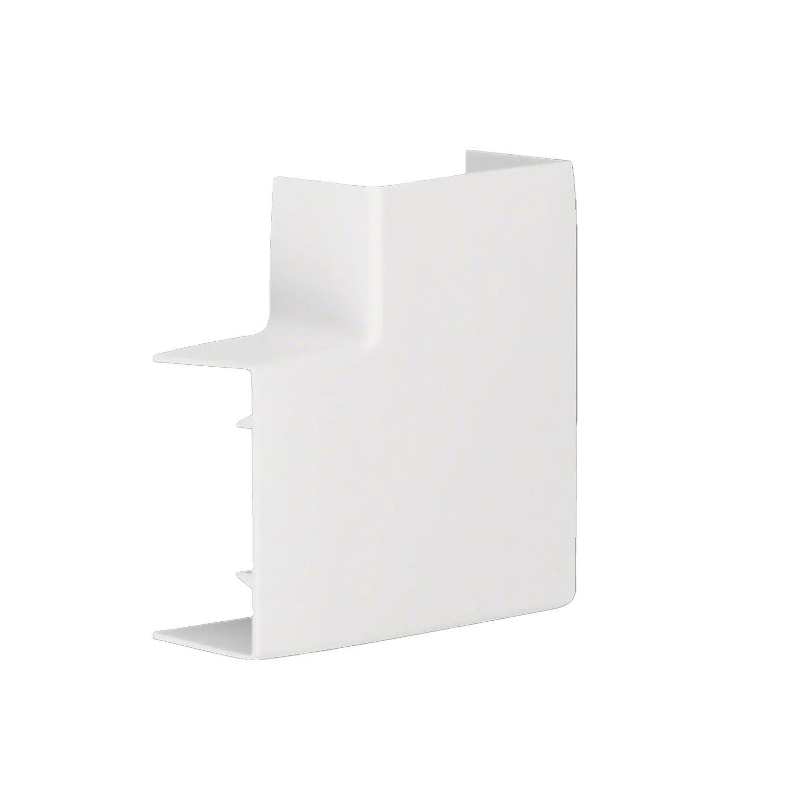 L-Vinkel till Matarkanal Hager Flexibel LF/LFH 30 x 60 mm Halogenfri Vit RAL 9016