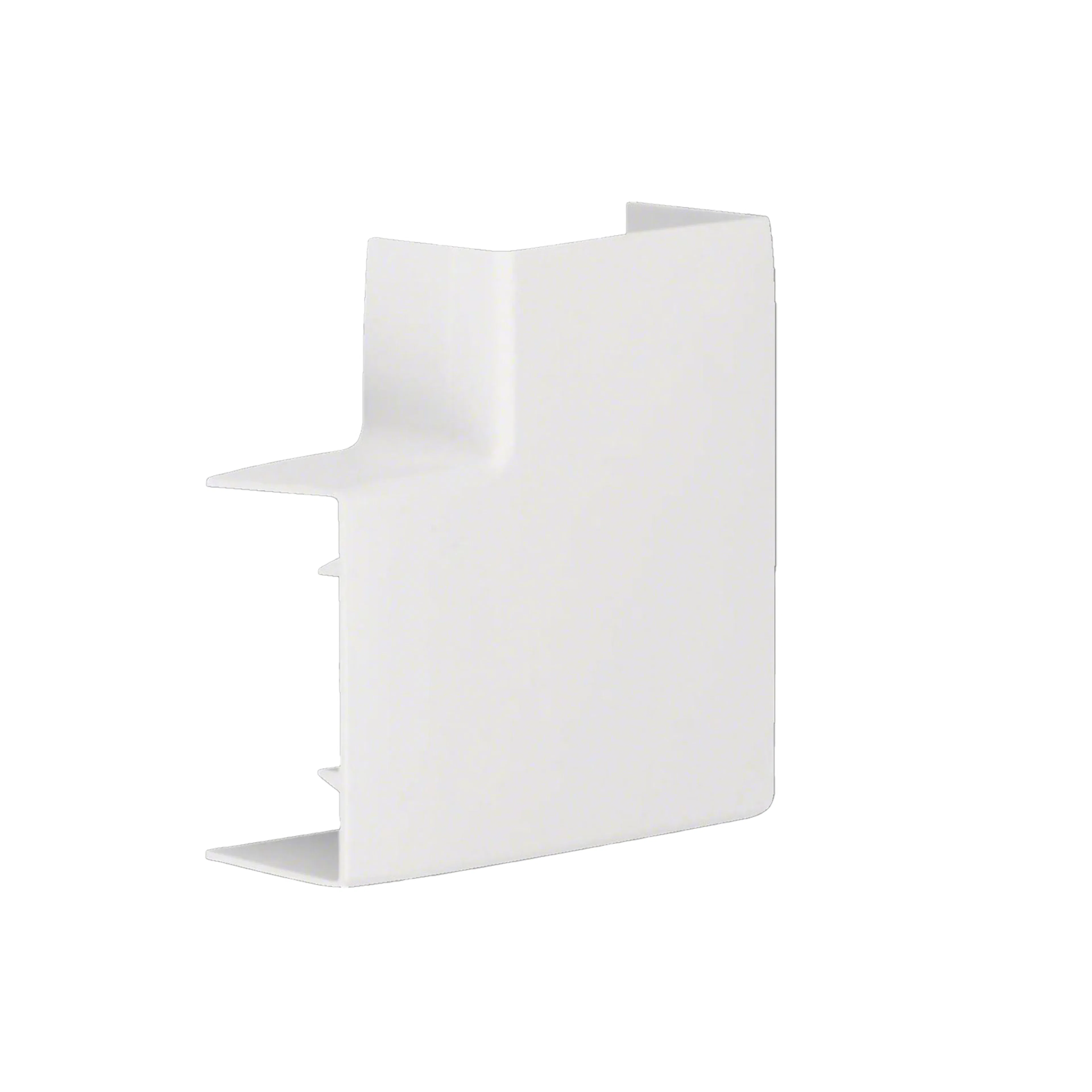 L-Vinkel till Matarkanal Hager Flexibel LF/LFH 30 x 60 mm Halogenfri Vit RAL 9016