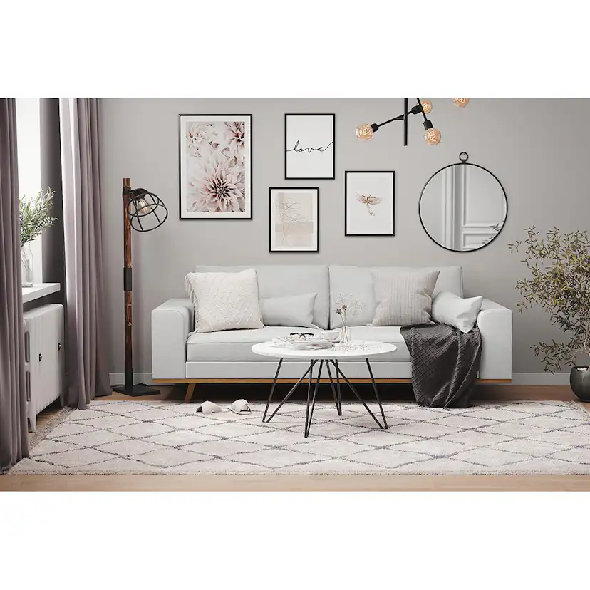 Copenhagen 3-sits Soffa Linnegrå