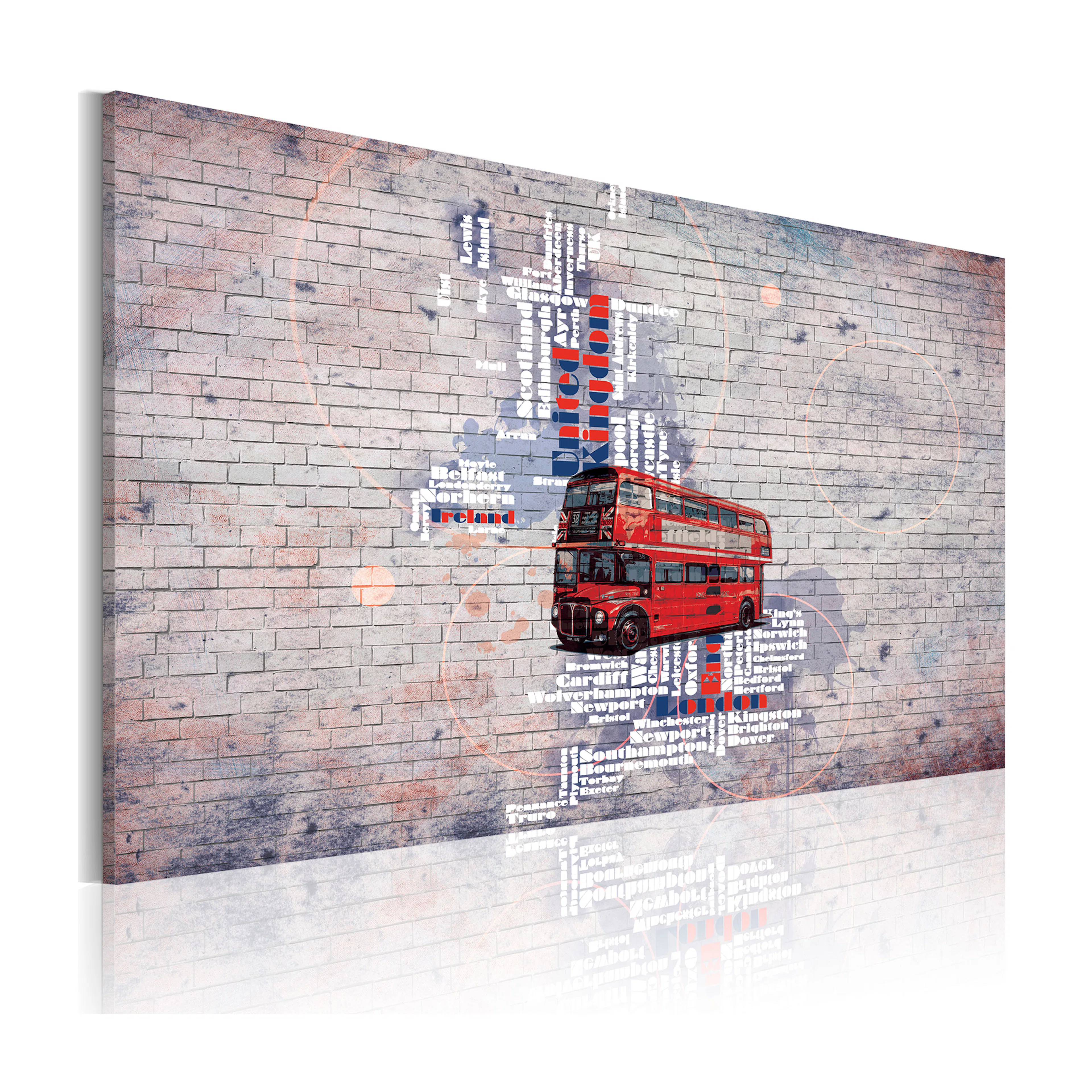 Tavla Arkiio Runt Storbritannien Av Routemaster