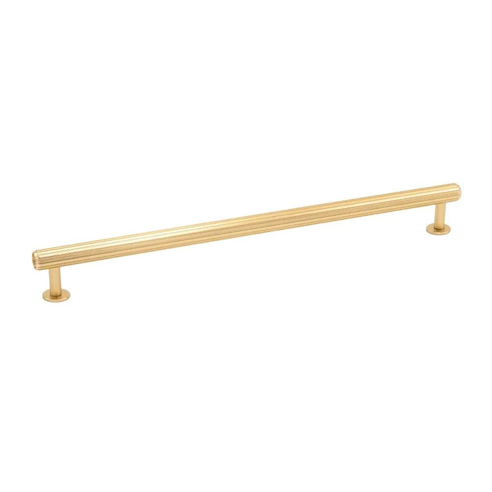 Handtag Rille-992 borstad mässing Mässing, Längd: 1022 mm
