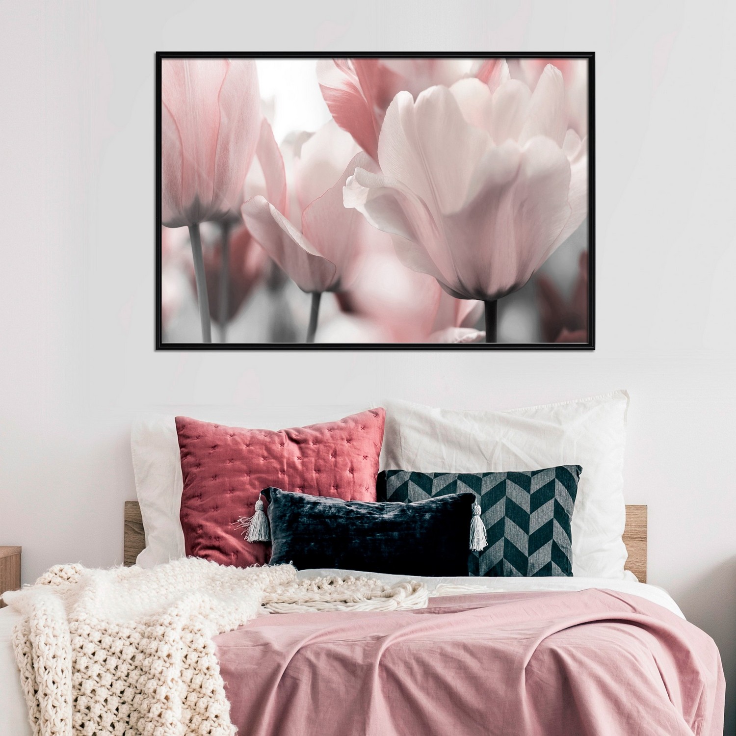 Affisch - Fabulous Tulips [Poster] 30x20 Svart ram, 30x20 cm