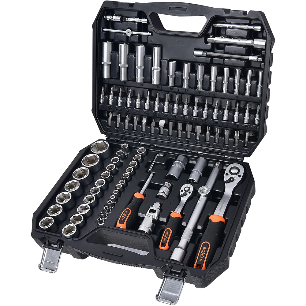 Hylsnyckelsats Boxer 1/4-1/2 tum 94-delar