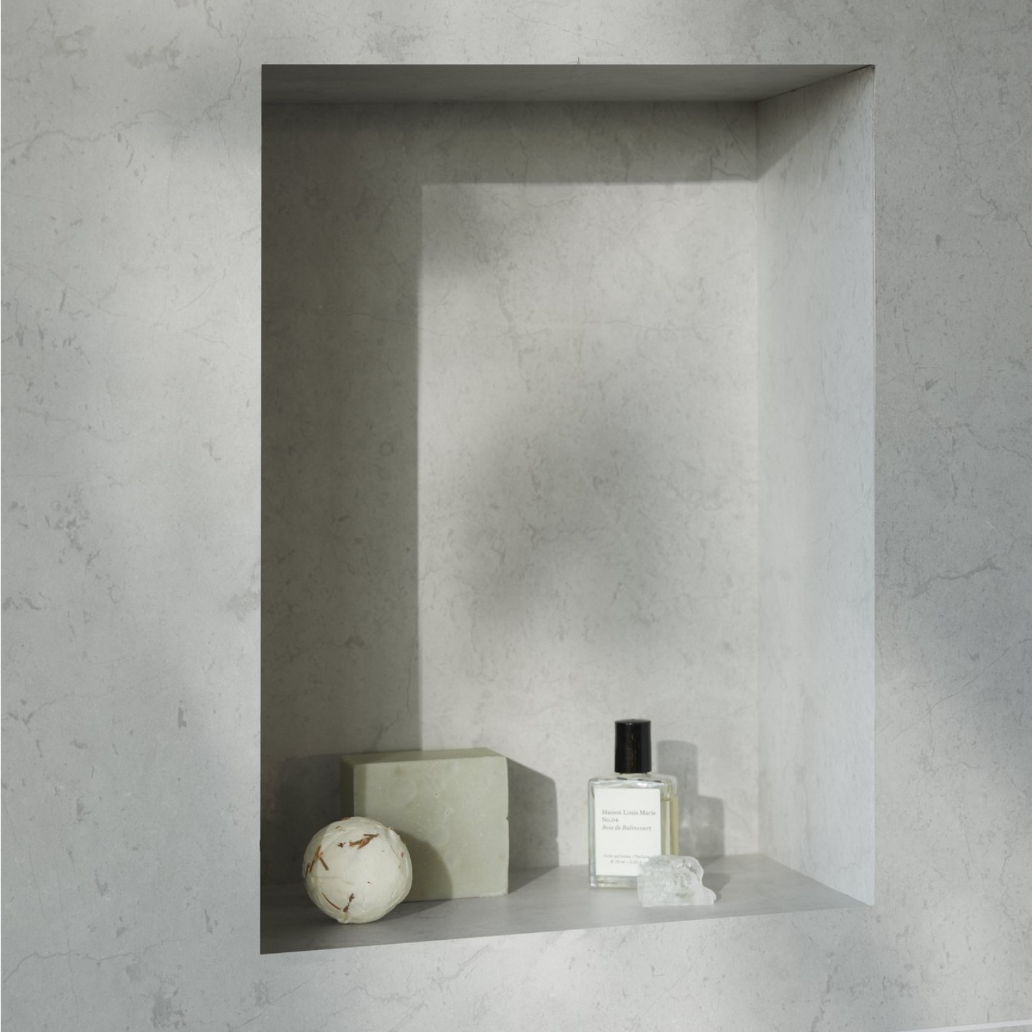 Våtrumsskiva BerryAlloc Wall & Water Santorin Marmor 60x60
