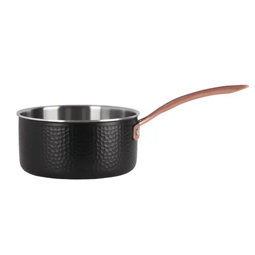 Kastrull Pepper med Lock 18 cm Svart