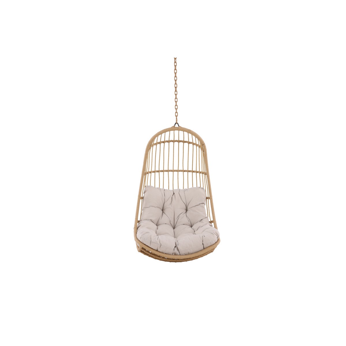 Pulau Hangingchair Rattan Nature / Creme Natur
