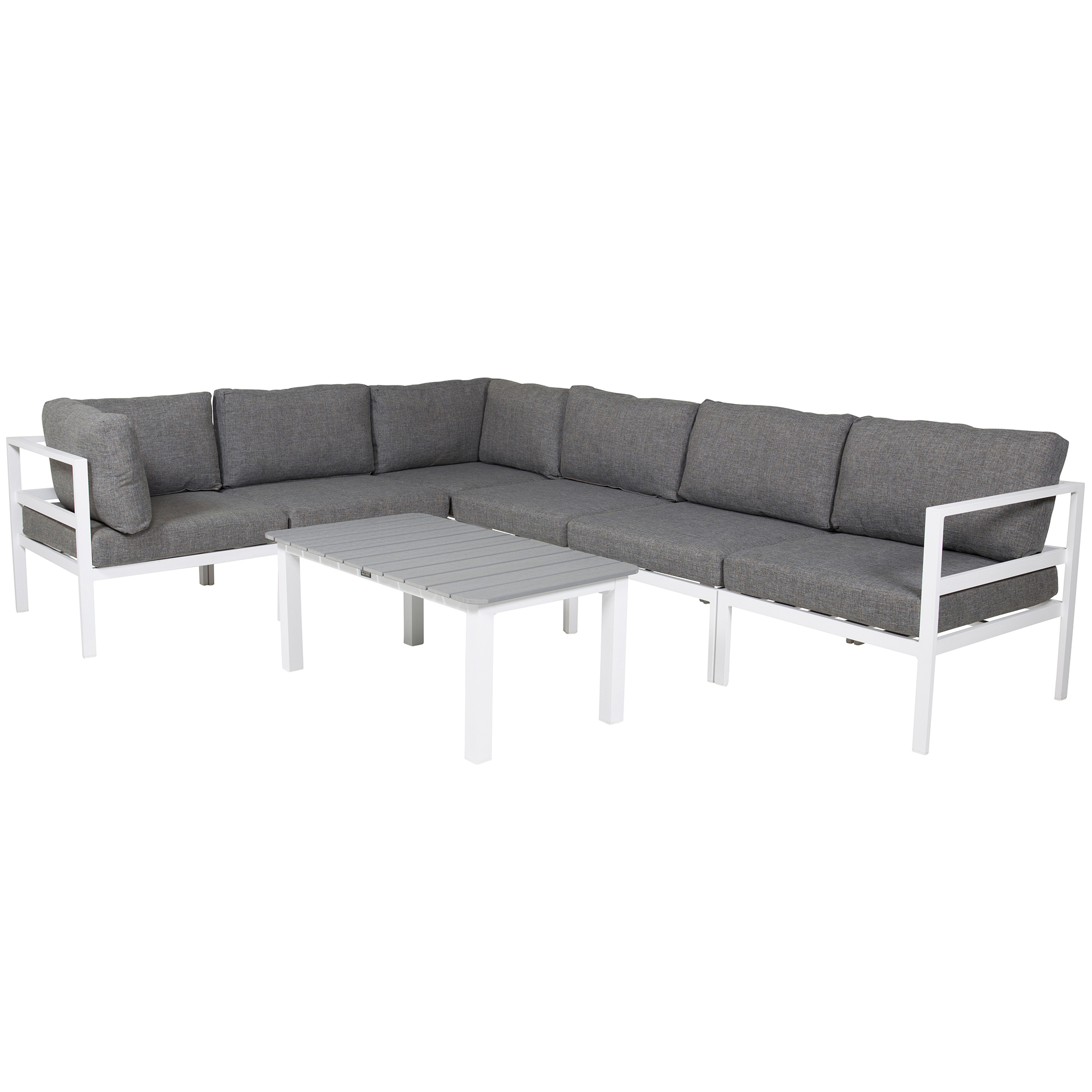 Loungegrupp Venture Home Copacabana med Pincy Soffbord 3+3 Utomhus