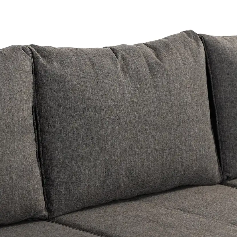 Loungegrupp Comfort Garden Ariany Utemöbler i Svart Aluminium