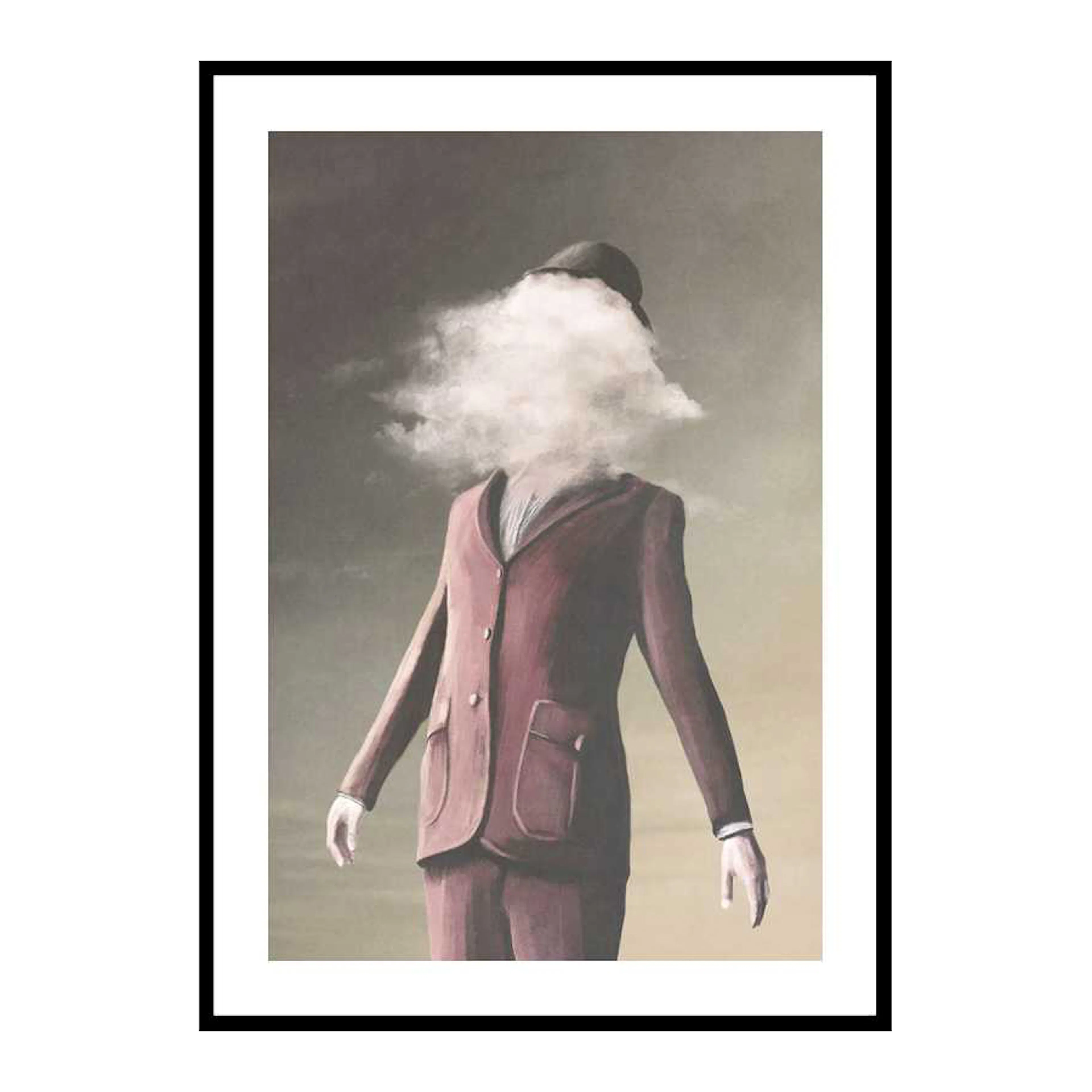Poster Gallerix Head In Clouds