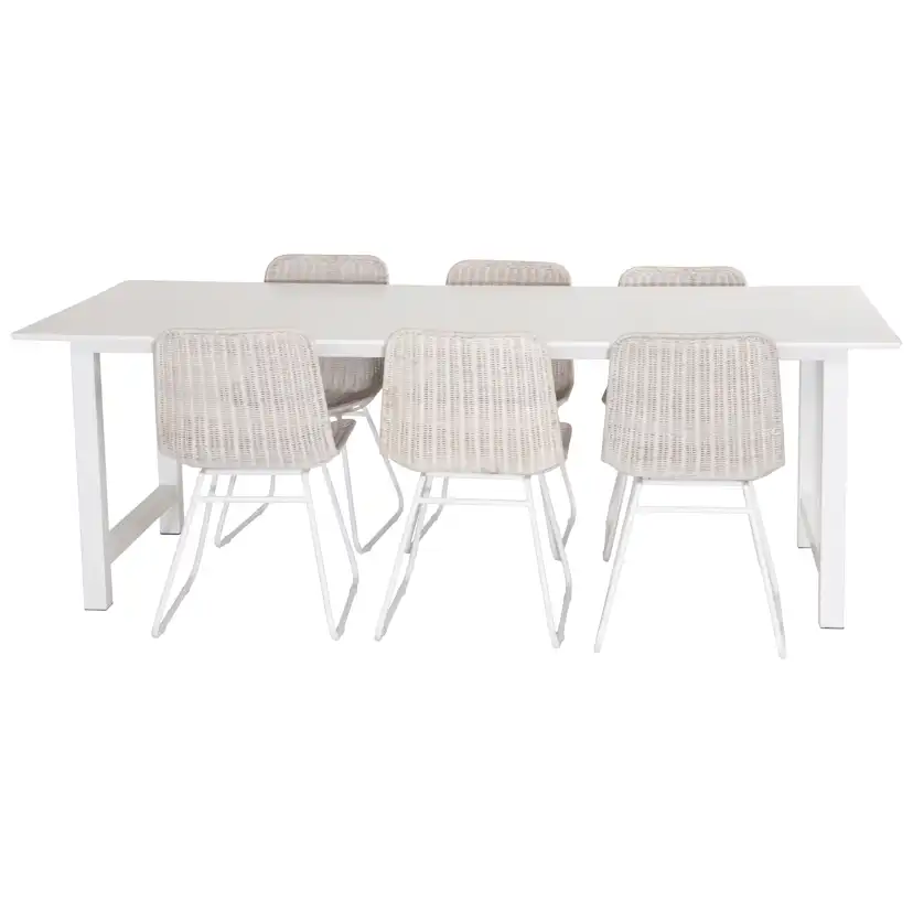 Matgrupp Venture Home Clara med 6 Cornelia Stolar