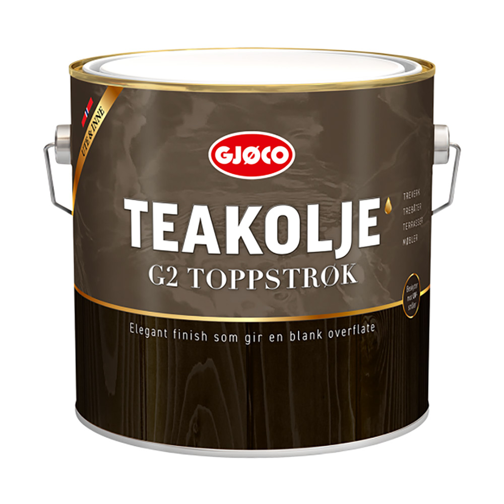 Teakolje Gjøco Blank G2 Toppstrykn.