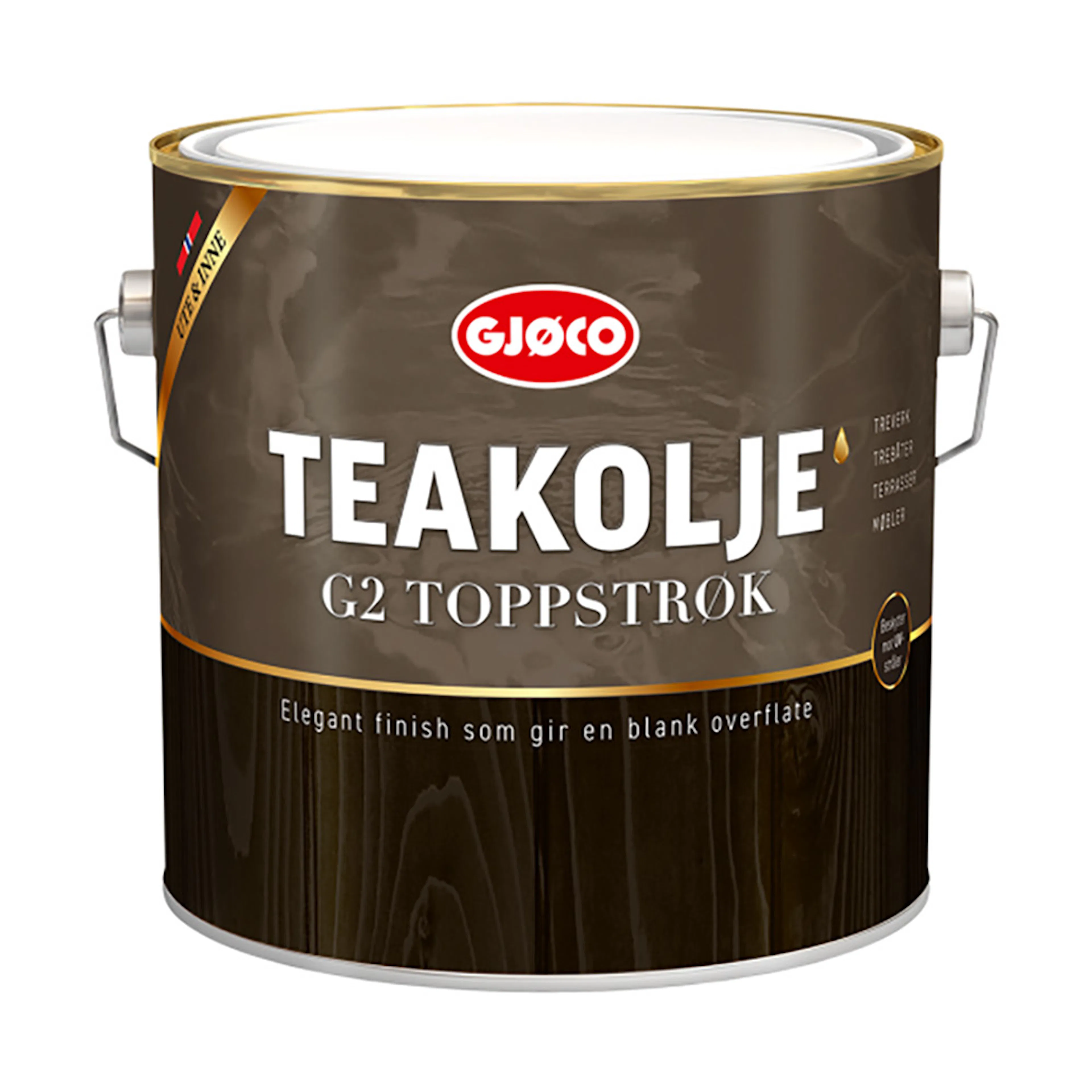 Teakolje Gjøco Blank G2 Toppstrykn.
