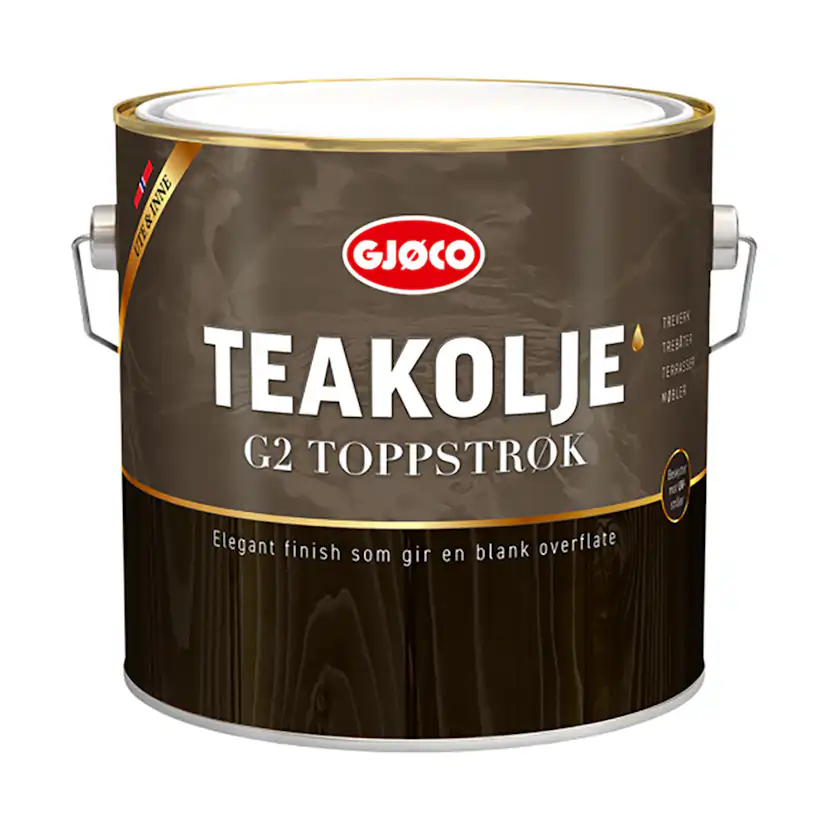Teakolje Gjøco Blank G2 Toppstrykn.