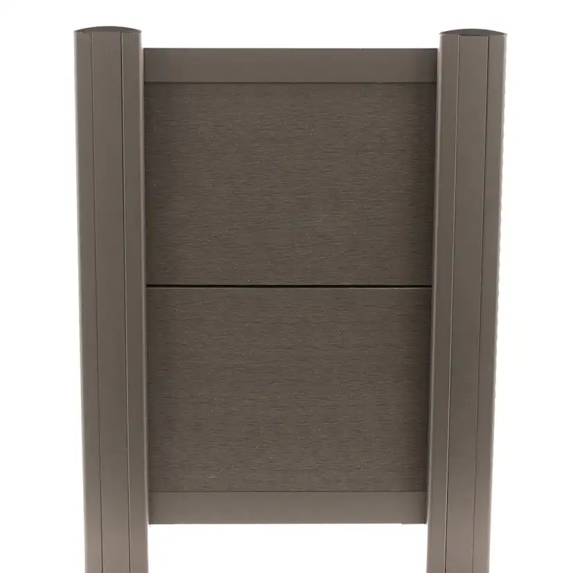 Staketset Hortus Komposit Borstat Höjd 121,1 cm