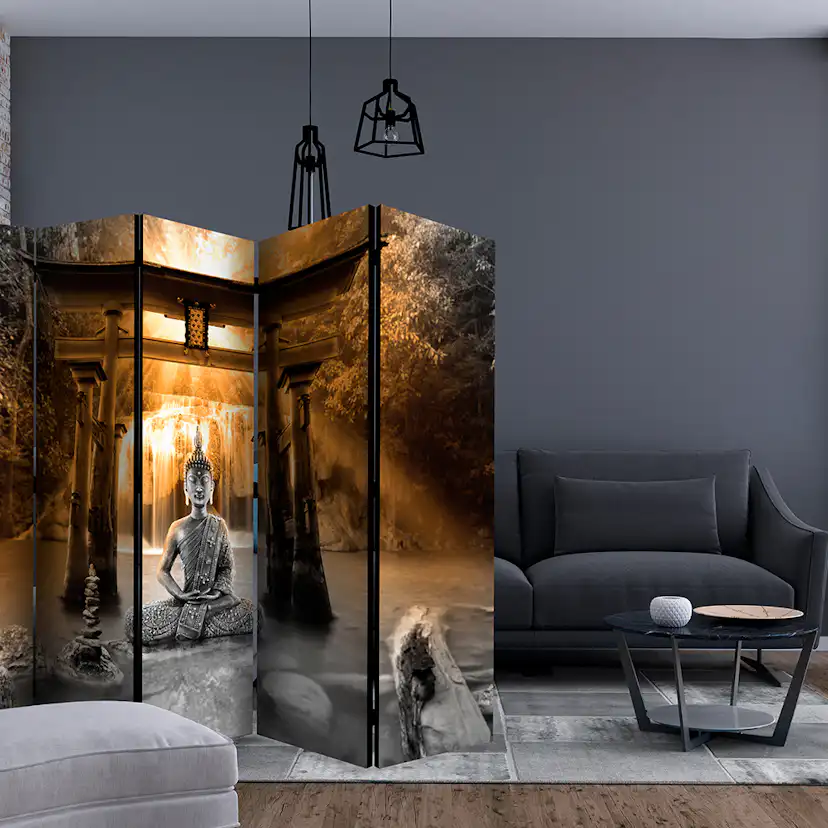 Rumsavdelare Arkiio Buddha Smile Orange II 225x172 cm