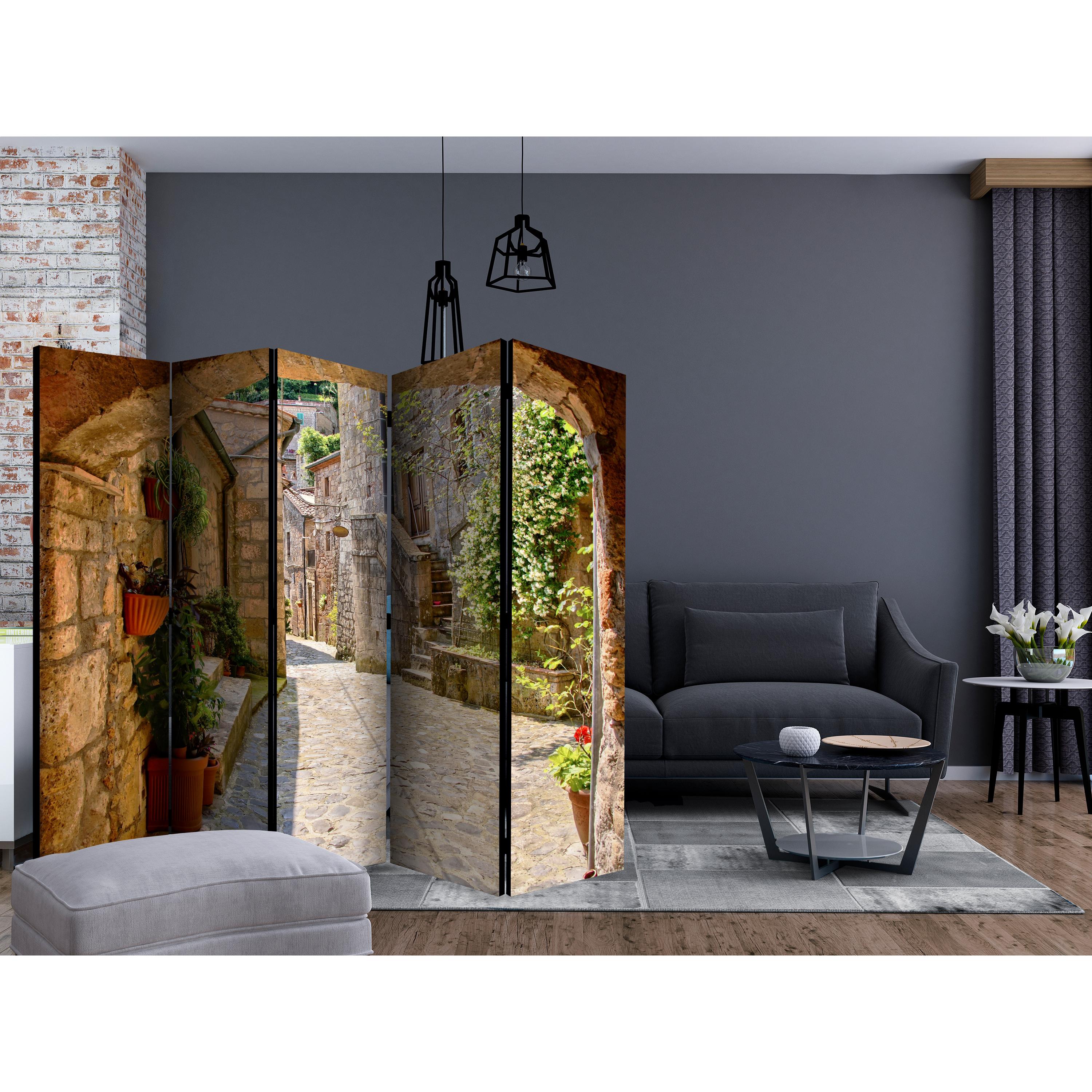 Rumsavdelare Arkiio Provincial Alley in Tuscany II 225x172 cm