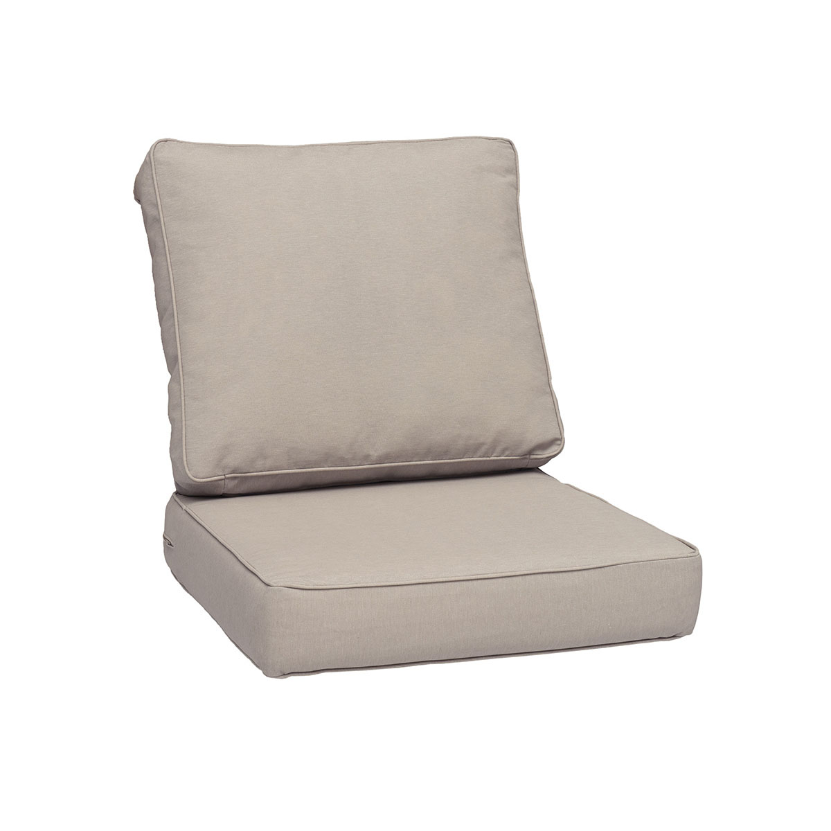 Fåtöljdyna Hillerstorp Gotland Dynset Till Trädgårdsfåtölj, Beige i Panama Material