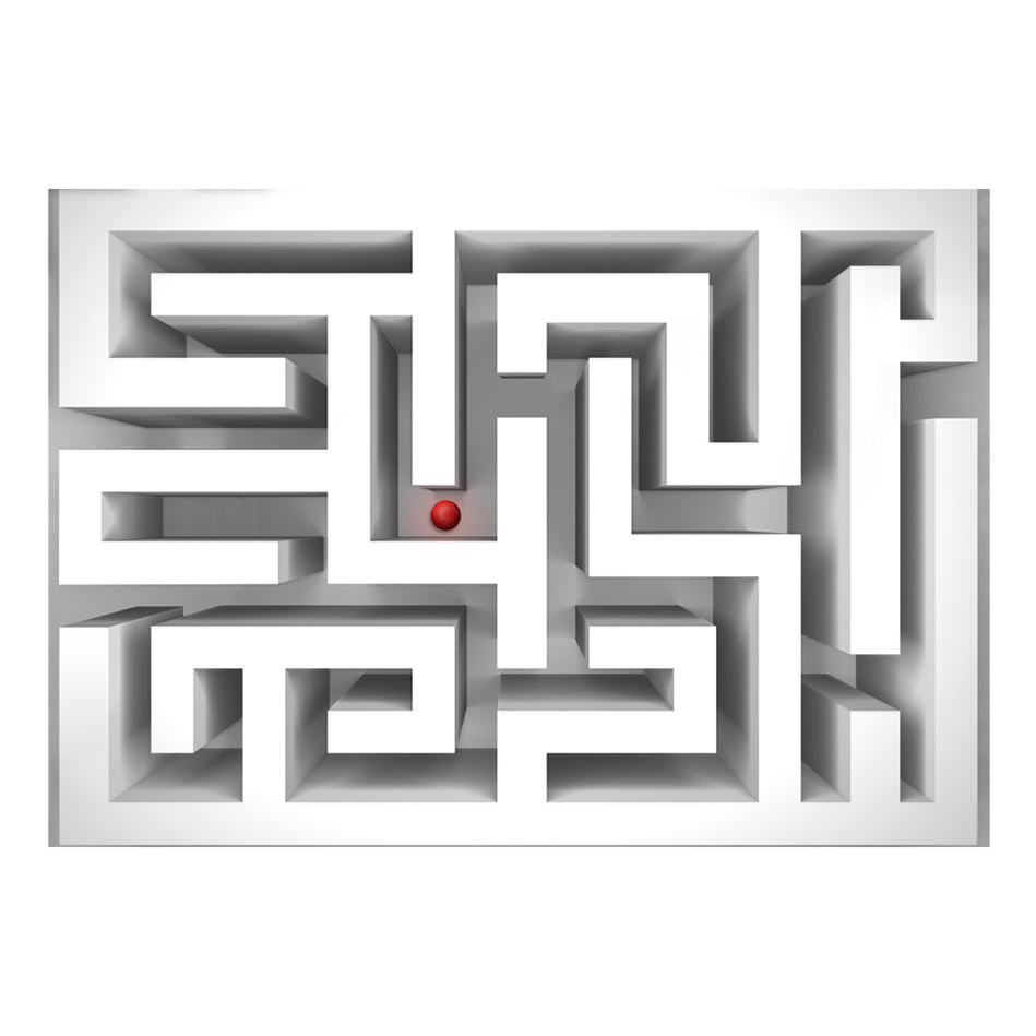 Fototapet Arkiio Ice Labyrinth
