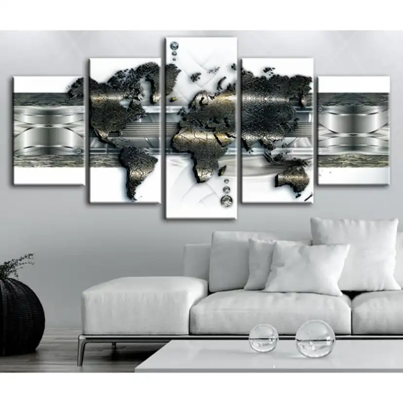 Tavla Arkiio Metal World Map