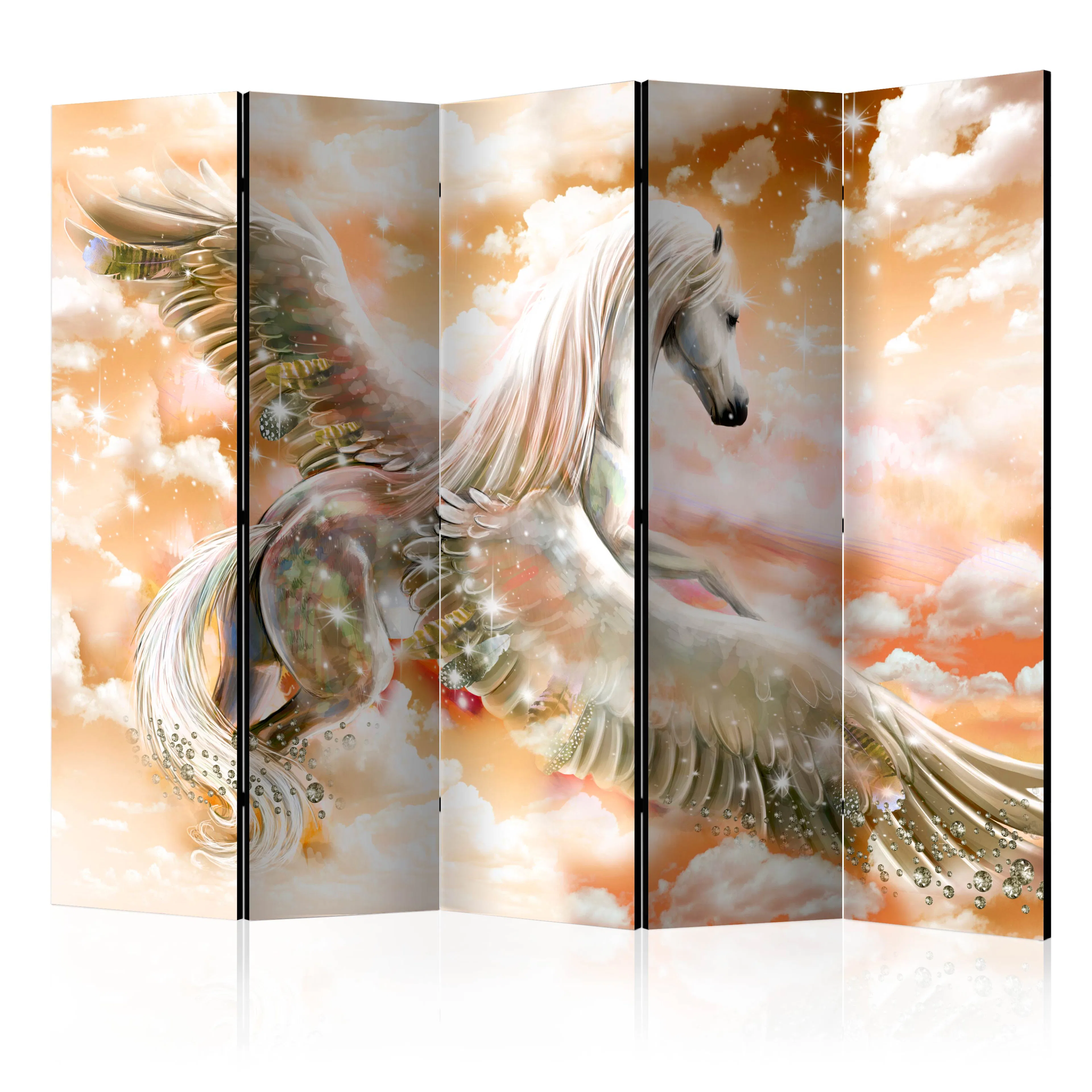 Rumsavdelare Arkiio Pegasus Orange II 225x172 cm