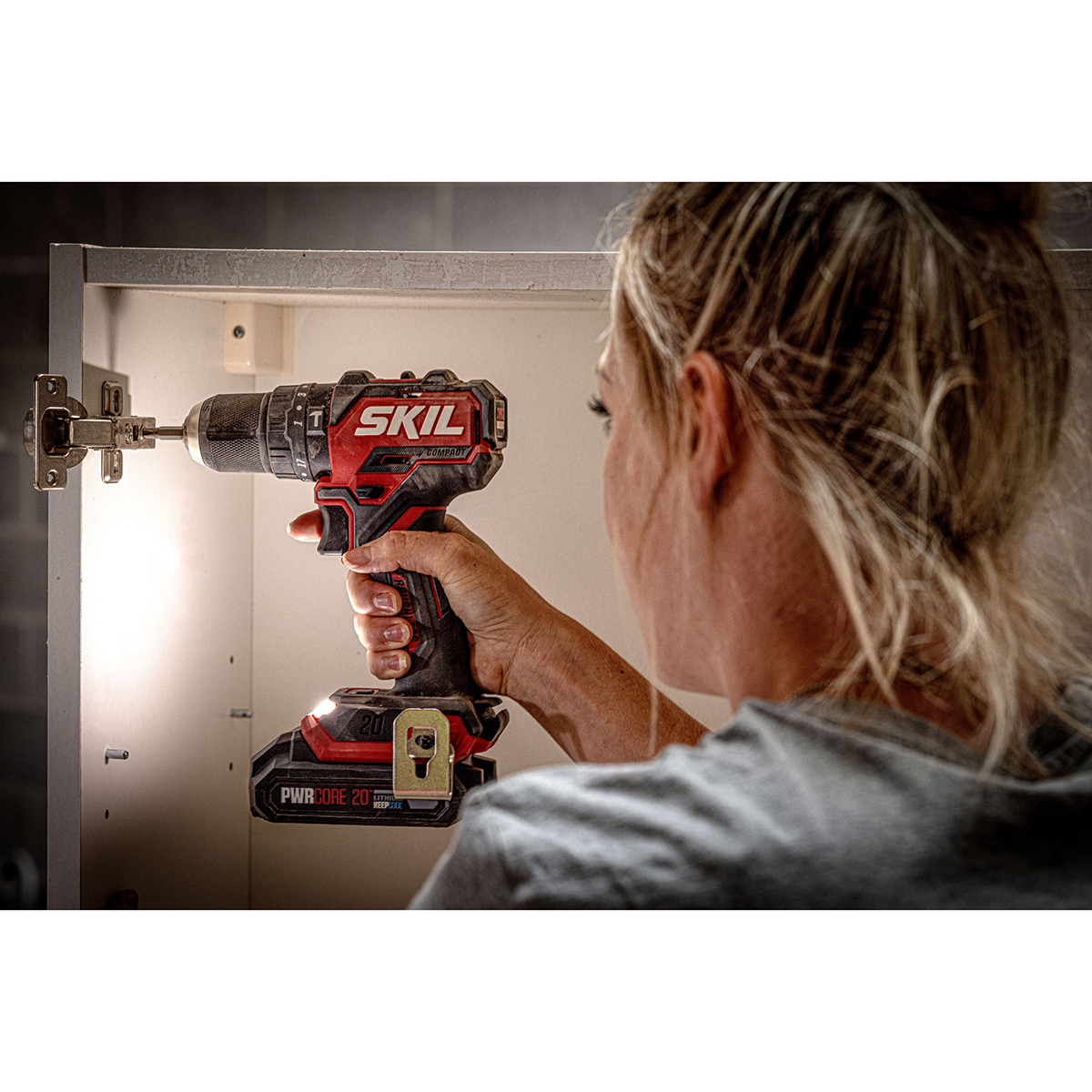 Slagborr/Skruvdragare SKIL 3075 HA Batteridriven Kolborstfri