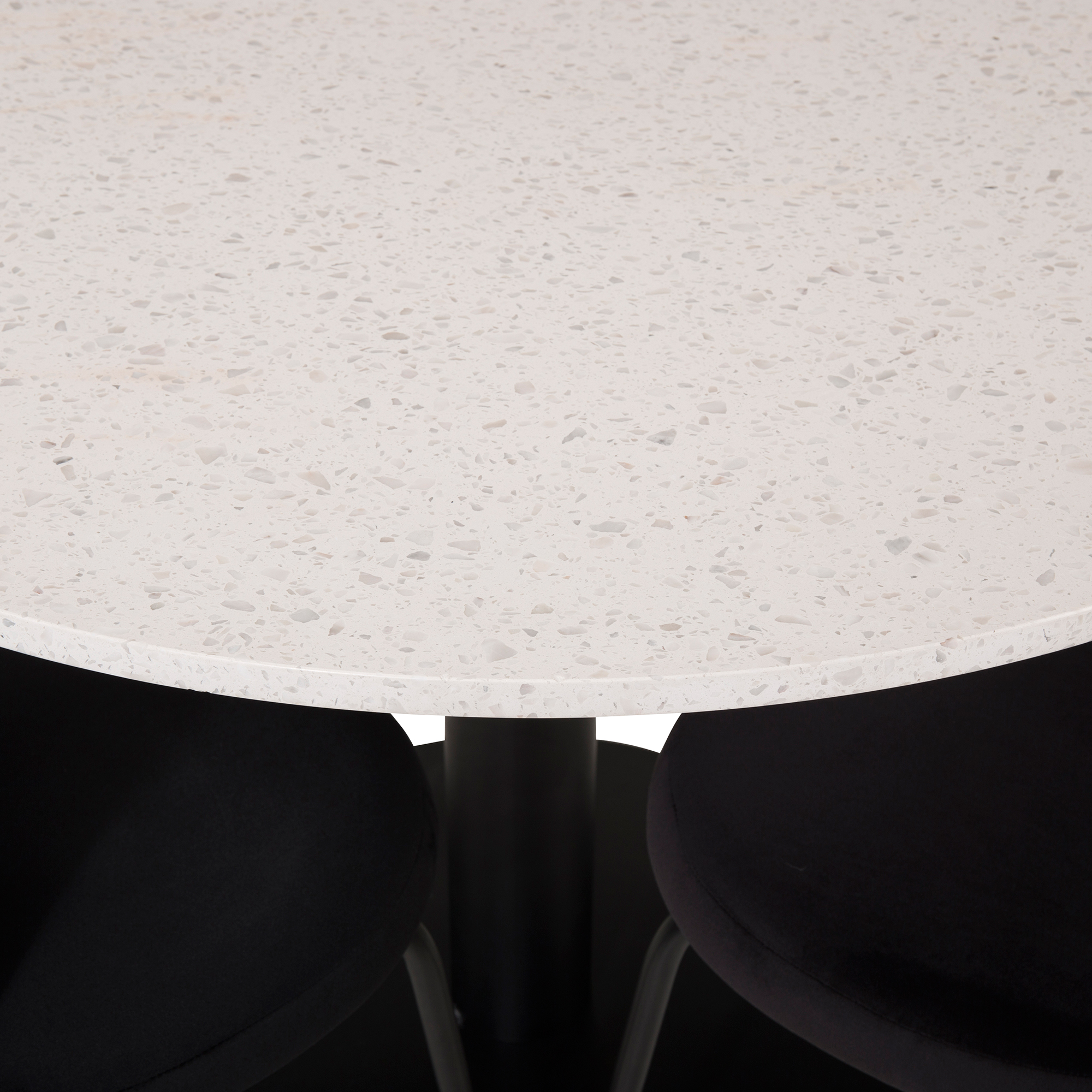 Matgrupp Venture Home Roxanna med 4 Limhamn Light Stolar