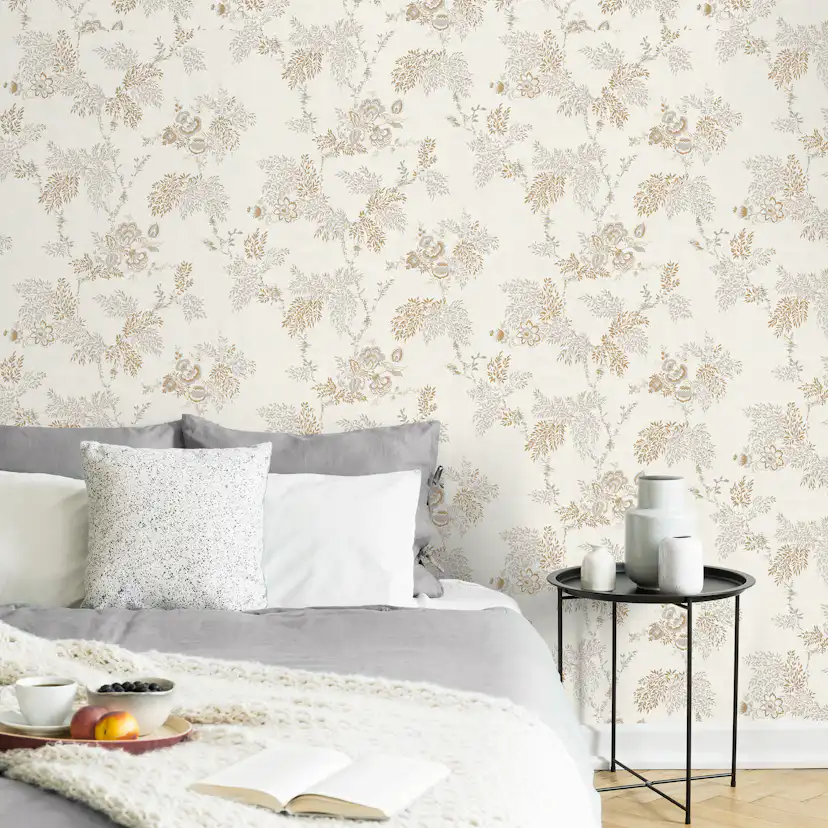 Tapet Superfresco Easy Kimono Vit/guld 120951