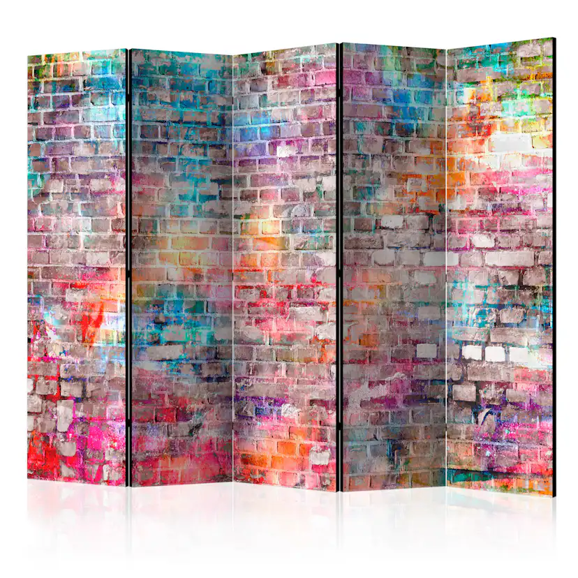Rumsavdelare Arkiio Colourful Brick II 225x172 cm