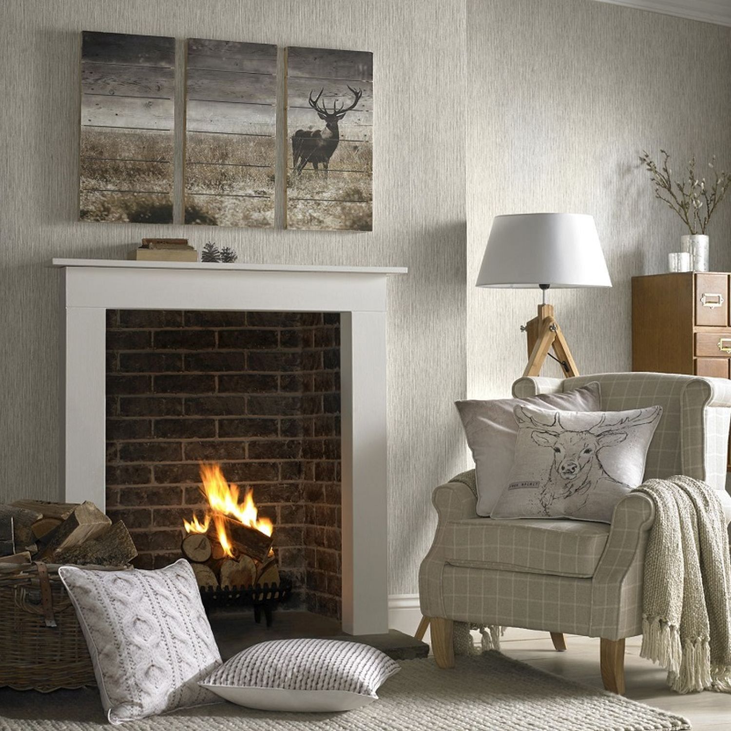 Tavla Art for the Home Hjortar