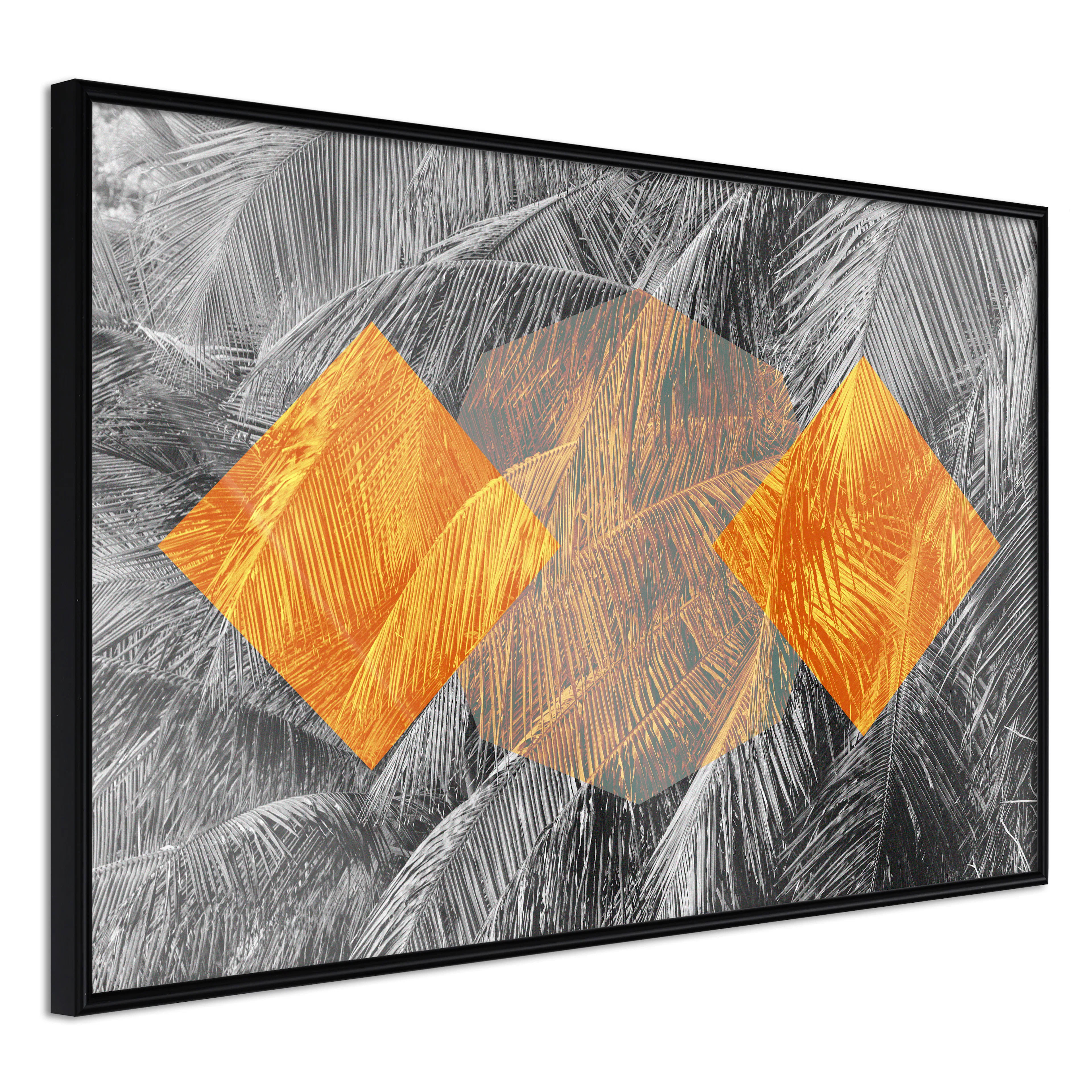 Affisch - Exotic Form [Poster] 60x40 Svart ram, 60x40 cm
