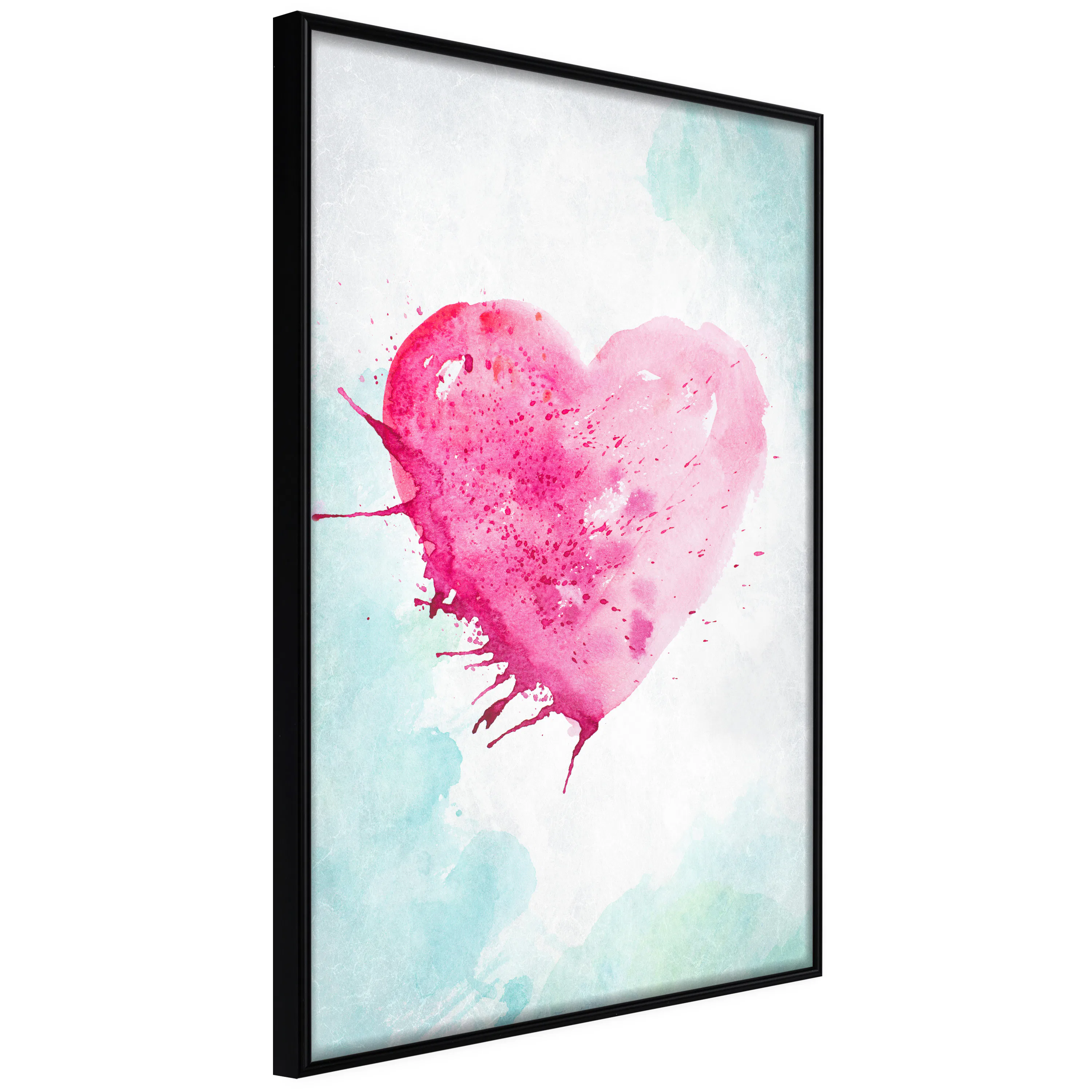 Poster Artgeist Affisch Watercolour Heart