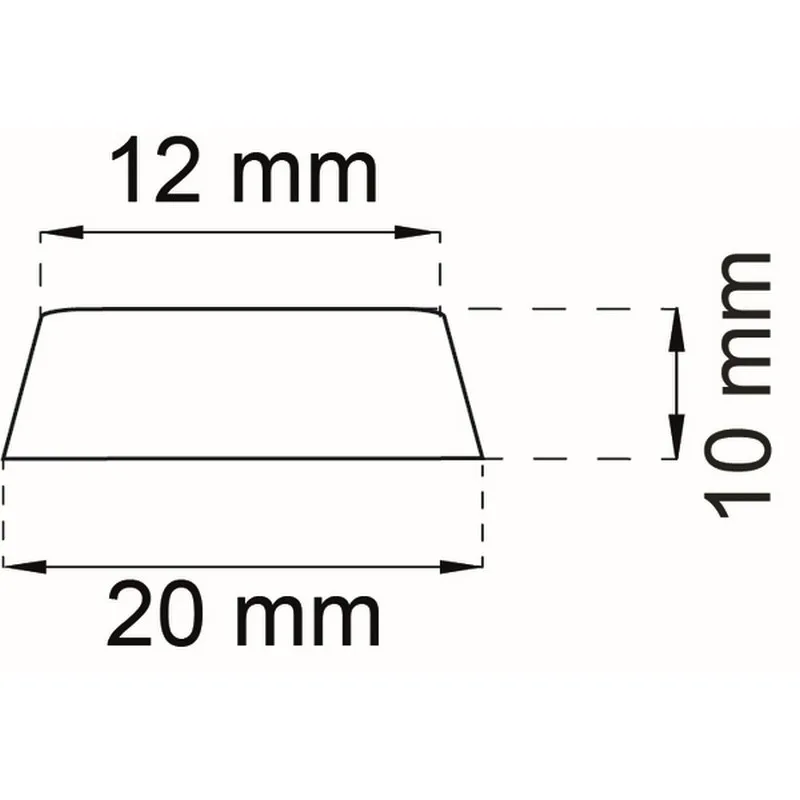 Buffert Habo 20x10mm