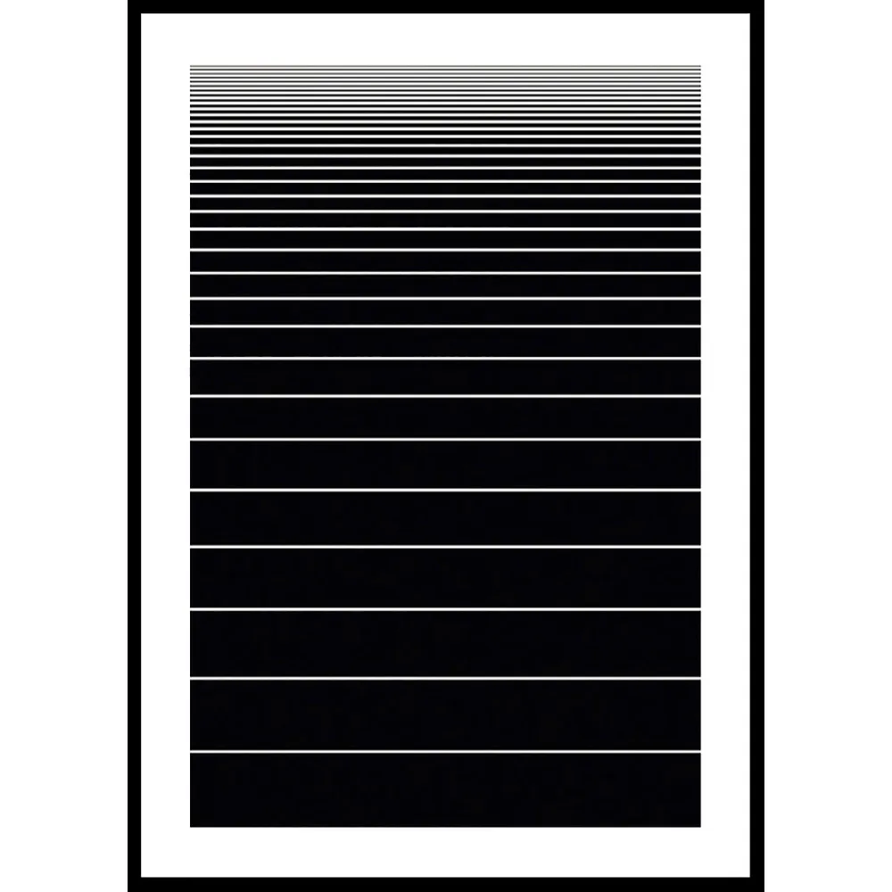 Poster Gallerix Minimalistic Black And White