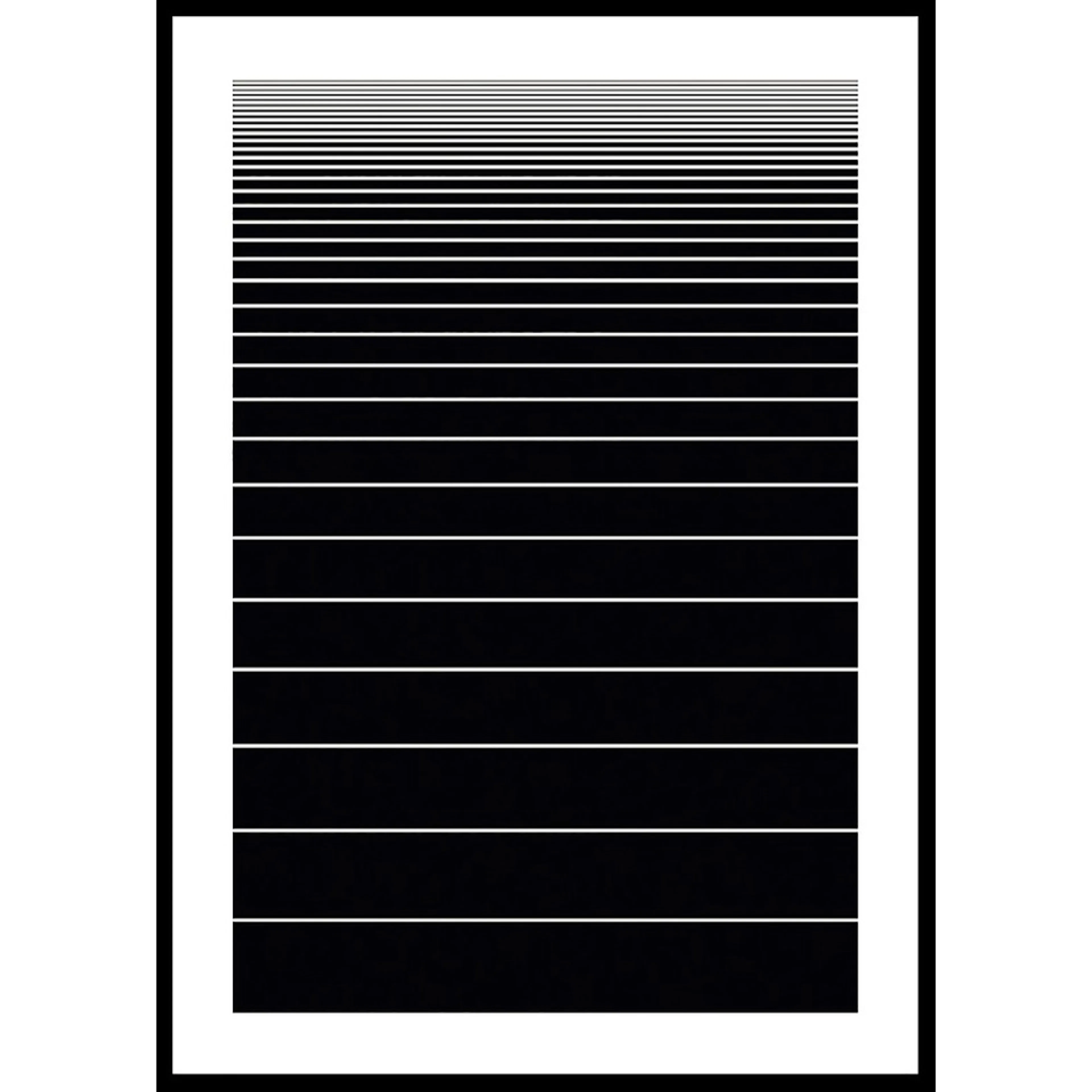 Poster Gallerix Minimalistic Black And White