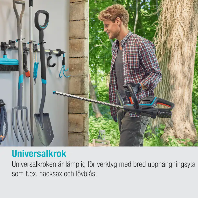 Redskapshållare Gardena Set Plus och Krok