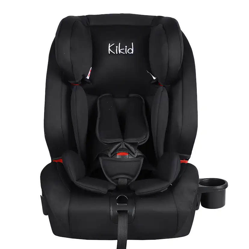 Bilbarnstol Kikid ISOFIX 9-36 kg Black Edition