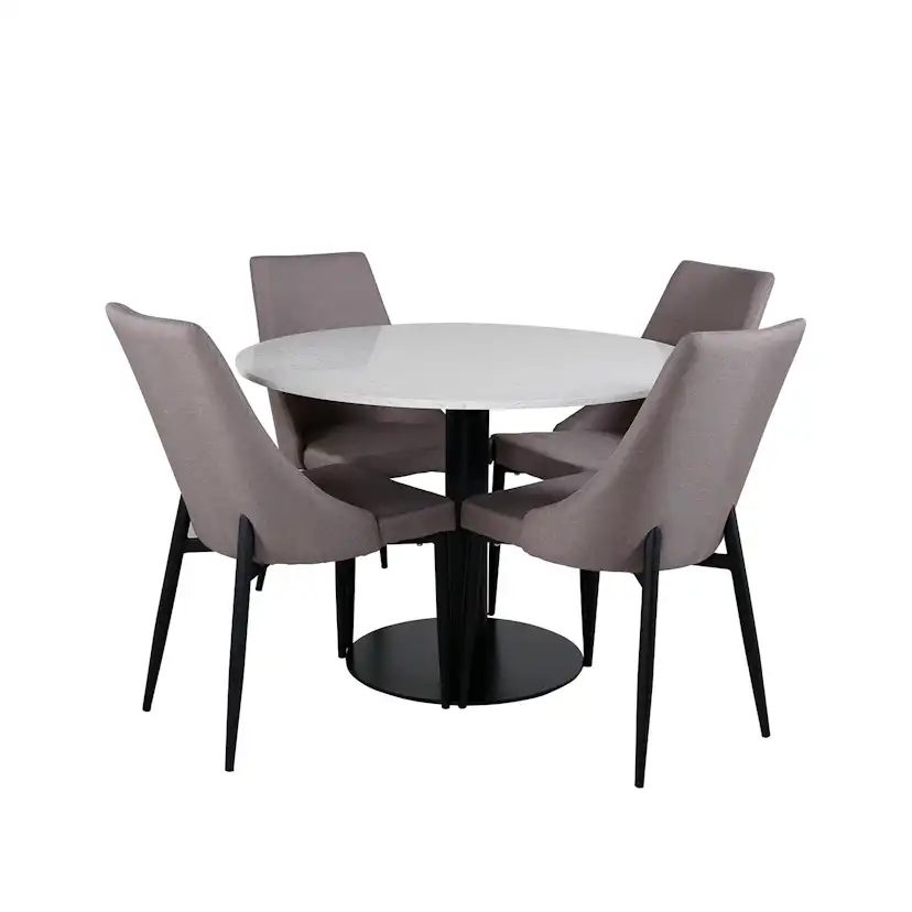 Matgrupp Venture Home Razzia med 4 Leone stolar