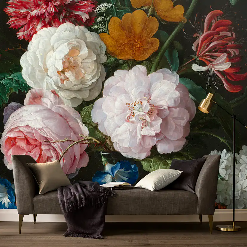 Fototapet Art For The Home Nicky Blommor 280x300 cm