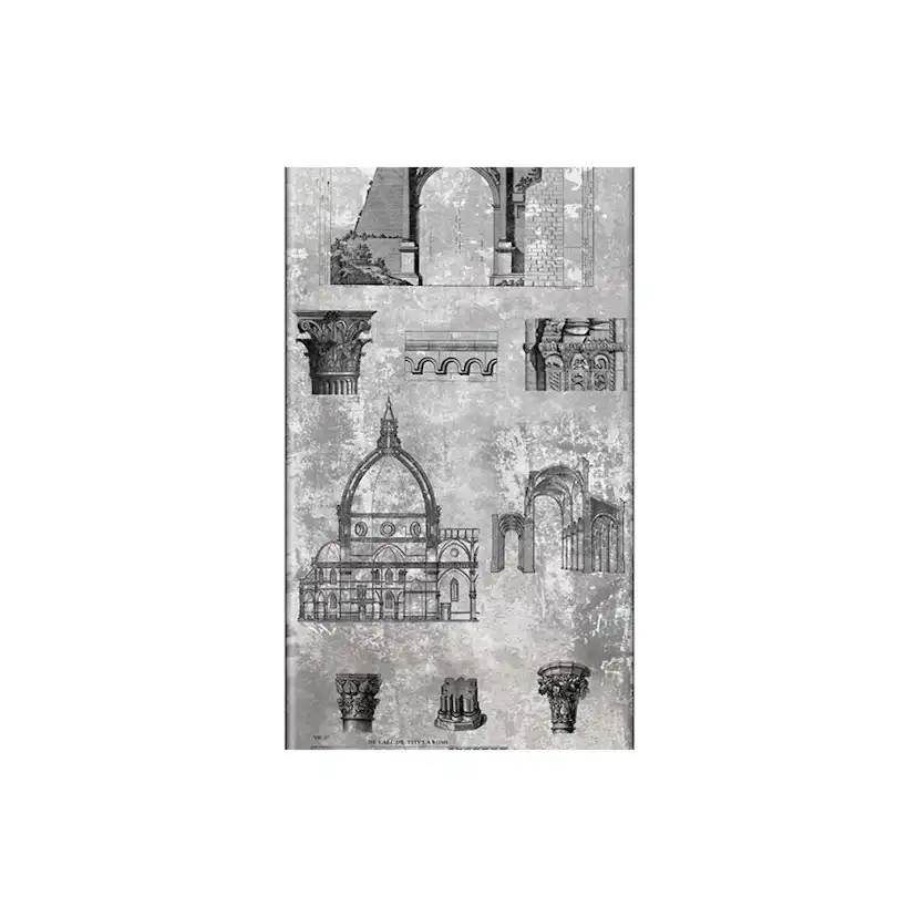 Fototapet Arkiio Architectural gems 50x1000 cm