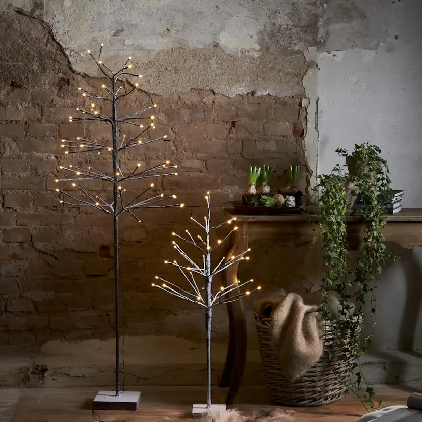 Tobby Tree w snow, 150cm, indoor, LV Höjd: 1500 mm