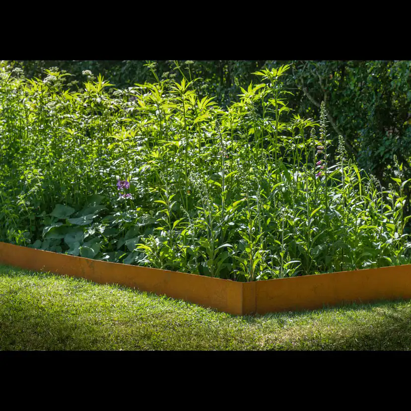 Rabattkant Skotte Garden Corten 26x100 cm